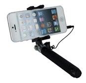 para Mini Selfie Stick 3,5 mm Negro smartphones muvit parasmartphones