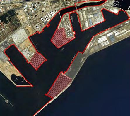 Ejemplo 2: Actuaciones en el Puerto de Tarragona Escenario 1 Escenario 2 - Evaluación del efecto del río en el puerto de Tarragona - Evaluación de