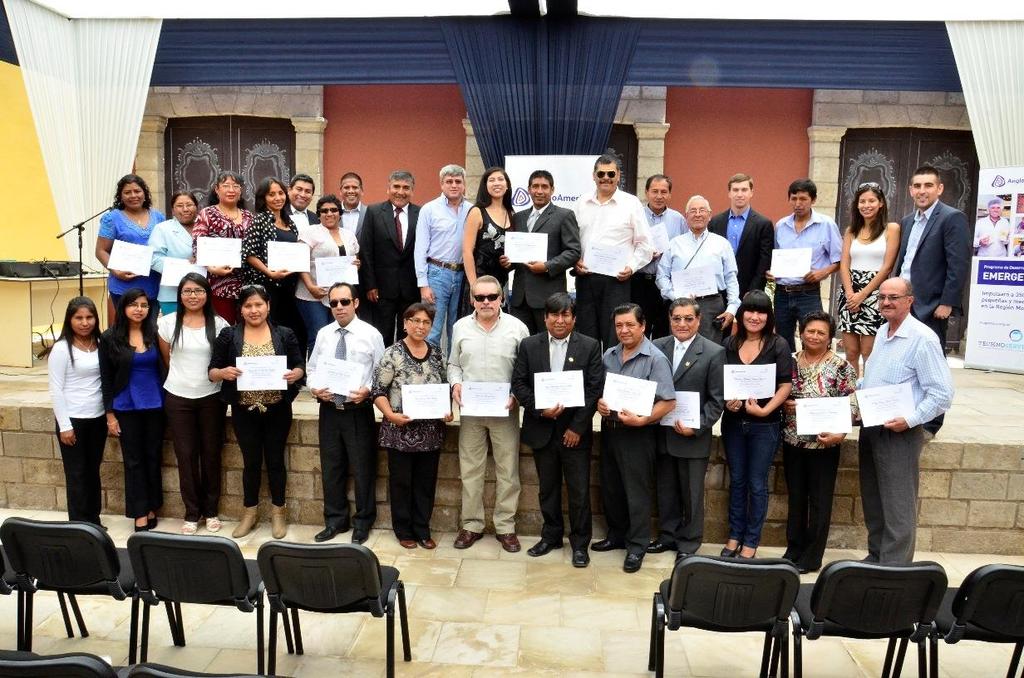 Emerge Perú: Objetivos alcanzados y metas Alcanzado: 258 postulaciones en los primeros 3 meses; 81 empresas recibiendo asesoría grupal e individual; asistencia y satisfacción ~ al 90% en las sesiones