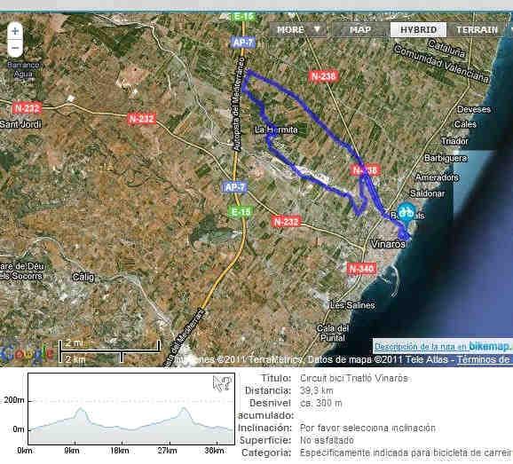 - Giro a la derecha avda. Tarragona hasta la primera rotonda Giro a la izquierda por avda. Mediterráneo - Giro a la izquierda por Avda. Atlántico- Giro a la izquierda por Avda.