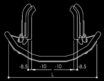 contención lateral A=alta B=baja Ala de contención lateral A=alta B=baja FORRO Forro y cobertura en tejido para la parte trasera del respaldo y orillos realizados con tejido refractivo SWING AWAY -