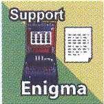 A11 Apoyo de Enigma Este marcador puede usarse de dos modos: El jugador aliado puede cancelar un marcador de apoyo alemán en cuanto lo juega en contrario.