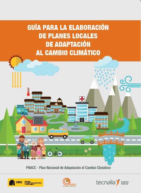 SECUENCIA DE ANÁLISIS Y GESTIÓN DE LA ADAPTACIÓN AL CAMBIO CLIMÁTICO Se muestran a continuación