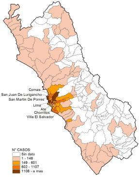 Perú 1983 2017* Lima y Callao concentra el 63% de los casos de VIH y