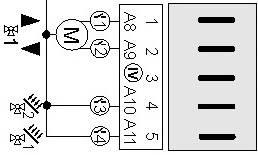 N: Conductor neutro, red L1: Alimentación por la red del aparato L1 : Alimentación de red al relé D 1: Bomba del circuito CC 1 D 2: Bomba del circuito CC 2 F: Bomba de carga del acumulador v: