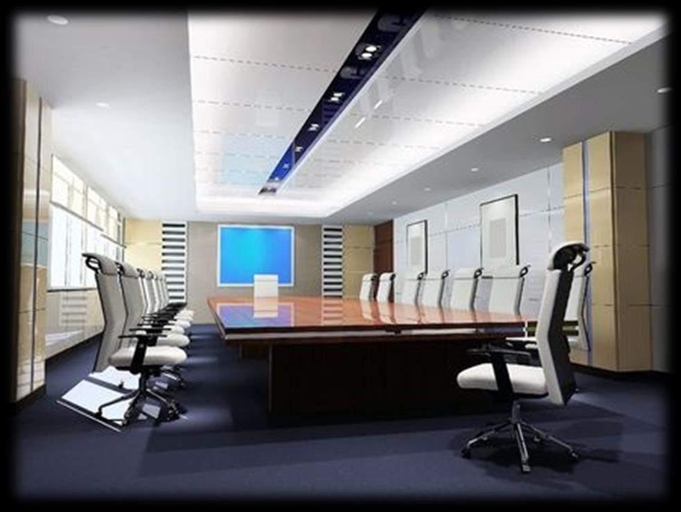 La iluminación en salas de reuniones La iluminación en la salas de reuniones y conferencias, proporciona un ambiente de eficaz y funcional que invita a aprovechar el tiempo de productividad y