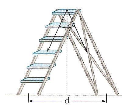 g) Cuál es el ángulo de elevión on el que un person oserv un torre de 101 m si l mism se enuentr 250 m de su se? h) Un esler de tijer termin en el sexto peldño.