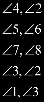 26 Cuáles son los pares de ángulos correspondientes?