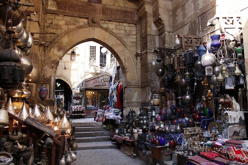 El Mercado de Khan el Khalili, es uno de los bazares más conocidos del mundo.
