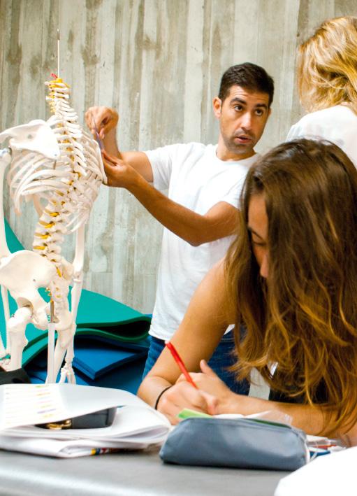 Estas prácticas se incrementan durante el segundo curso con las asignaturas de Fisioterapias Integradas, que permiten unificar conocimientos de las diferentes materias y simular experiencias clínicas