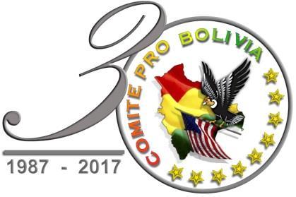 CONVOCATORIA AL CERTAMEN SENORITA PRO BOLIVIA 2017 CONSIDERANDO: El Comité Pro-Bolivia, fué creado con la misión de preservar y difundir la Cultura Boliviana a través de la danza, las expresiones de