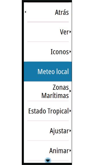 Zonas marítimas En función de la suscripción seleccionada, los servicios SiriusXM incluyen acceso a los informes meteorológicos en las zonas marítimas de EE. UU.