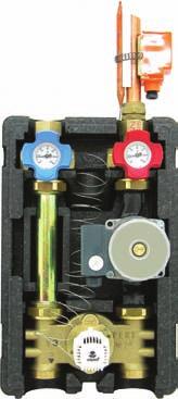 aconsejado 2600 l/h Grupo de mezcla termostático DN25-1 KTC-125 new Código Modelo Vías Medidas PVP/u.