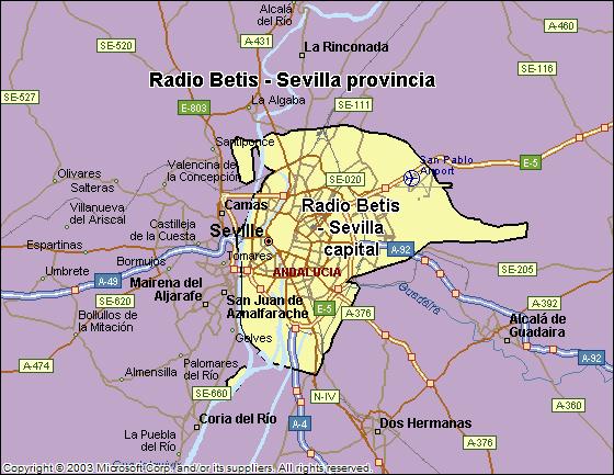 Áreas de realización del estudio Área de Sevilla ciudad Análisis cuantitativo Última