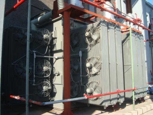 Calentamiento en los devanados de transformador potencia 120x13.2 kv por falla en sistema de recirculación de aceite de enfriamiento de aceite.
