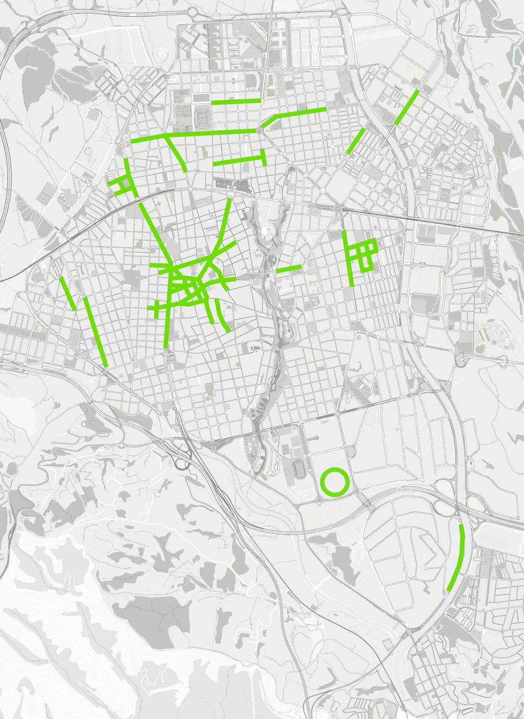 Pla de Mobilitat Urbana de Terrassa 2016-2021 109 8.7.12. Implantar accions de millora dels eixos amb concentració comercial (ZA.