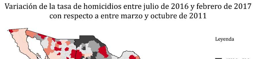 Fuente: Elaboración propia a partir de datos del Sistema Nacional de Seguridad Pública y del Consejo Nacional de Población del gobierno de México.
