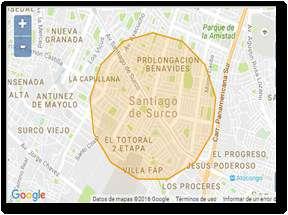 175 Santiago de Surco: Es un distrito, donde habita la mayoría de clase media-alta del país.
