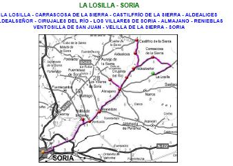 La zona rural Soria Este está situada en las Cuencas Hidrográficas del Duero y Ebro y la atraviesan los ríos Duero, Morón, Jalón, Nágima, Queiles, Rituerto y Araviana, destacadando como obra