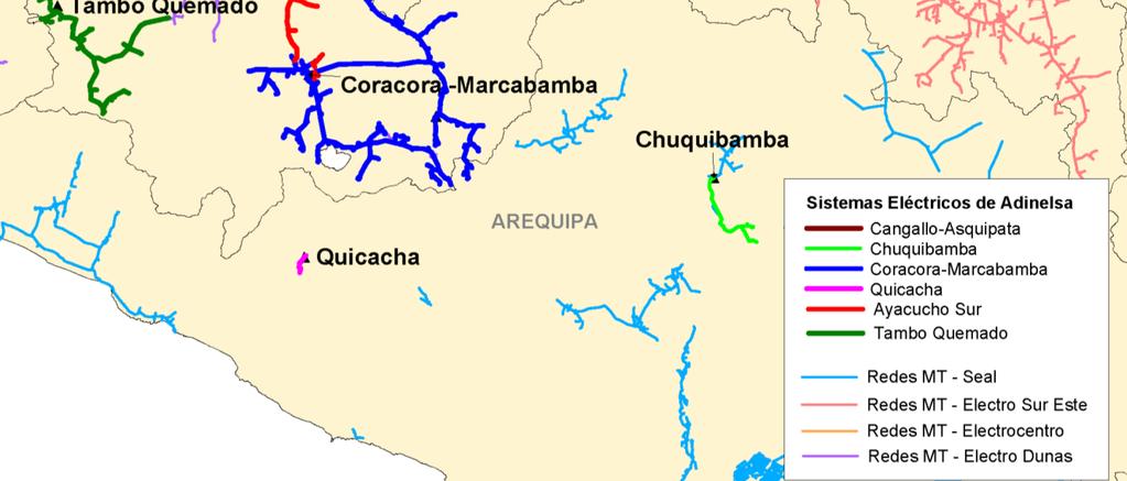 Facturación en el Coracora Marcabamba (1 de 1) Sistema: Sector Vigente: Empresa: Mercado Eléctrico de Diciembre 2013 CORACORA-MARCABAMBA (Sistema Eléctrico Rural) ADINELSA Incluye los descuentos FOSE