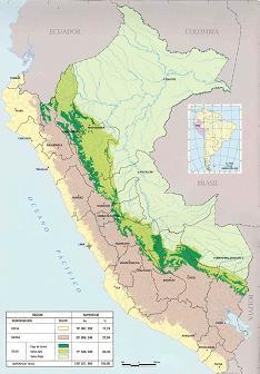 La región de la Costa La región de la Costa se extiende como una franja de tierra entre el mar y los Andes.