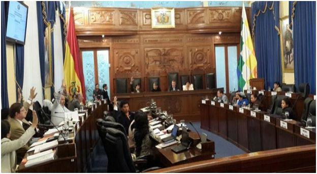 Imprimir articulo Exportar a PDF Volver Bolivia: MAS socapa y bloquea pedido de auditoria a Fondo Indígena En el momento de la votación en el Senado se advierte que la propuesta de la oposición no es