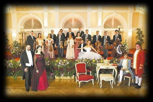 El 15 de octubre de 1868, se celebró aquí el primer concierto de Johann Strauss. Después del concierto Cena en restaurante característico 21.