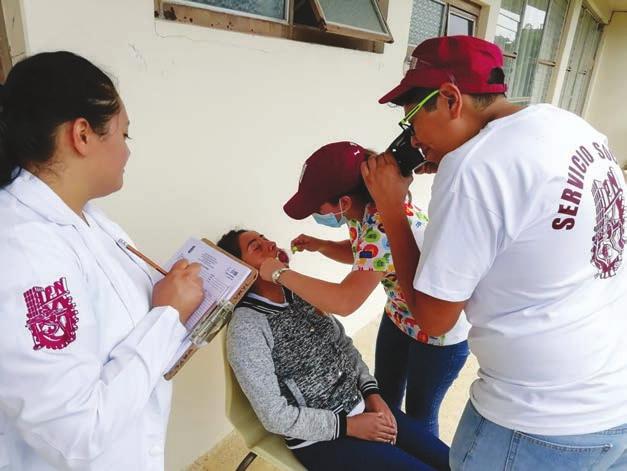 Brigadas del IPN apoyan a comunidades vulnerables Ruslán Aranda M ás de 700 politécnicos apoyaron con su conocimiento a los 290 mil