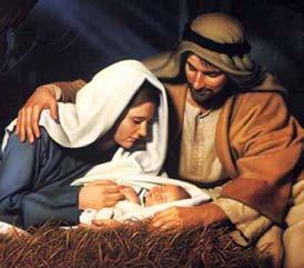 junto con la Pascua y Pentecostés, que celebra el nacimiento de Jesucristo en Belén.