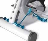 540 540N Soporte-pie llano Kit de instalación posterior: Soporte-pie llano Apropiado para sillas de ruedas de deporte, sillas de ruedas eléctricas así como para sillas de
