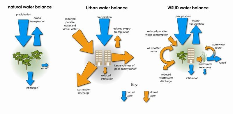 What is water sensitive urban