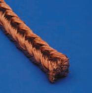 Estilo H-895 DESCRIPCIÓN: Los hilos de cobre blando recocido se trenzan de manera cuadrada para formar un empaque denso pero flexible.