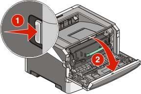 Mantenimiento de la impresora 105 Solicitud de un kit fotoconductor Según el modelo de impresora, ésta enviará un mensaje o una secuencia de luces para avisarle de que el kit del fotoconductor está a