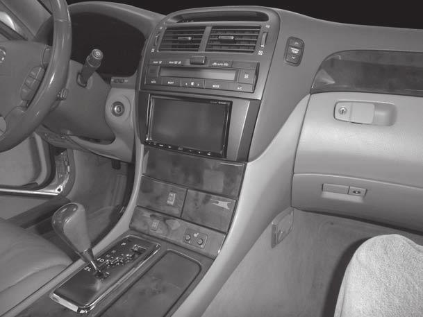 INSTALLATION INSTRUCTIONS FOR PART 95-8160G APPLICATIONS Lexus LS430 2001-2006 (without factory NAV) Table of Contents 95-8160G Dash Disassembly Lexus LS430 2001-2006.