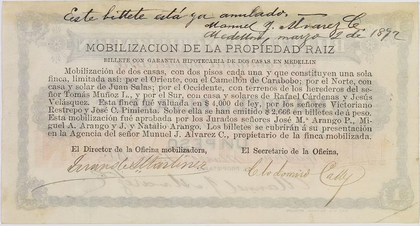 La Caja de Propietarios fue un banco hipotecario cuya propiedad estuvo en manos de particulares.