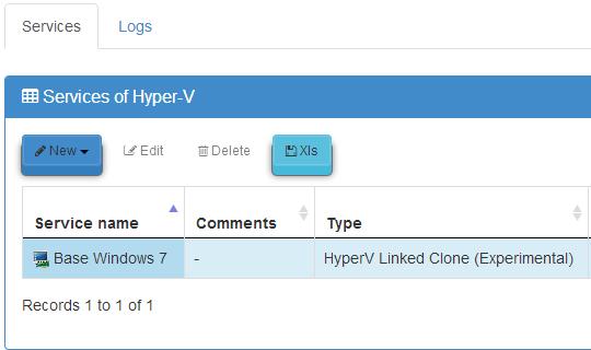 Salvamos y ya dispondremos de un "Hyper-V Linked Clone" válido en la plataforma Microsoft Hyper-V. Podremos dar de alta todos los " Hyper-V Linked Clone " que necesitemos en la plataforma UDS.