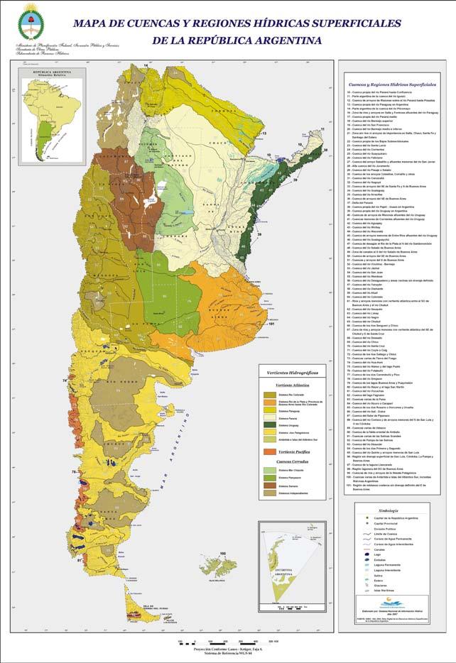 ANTECEDENTE - Atlas Digital de los Recursos Hídricos superficiales de la Rep. Arg.