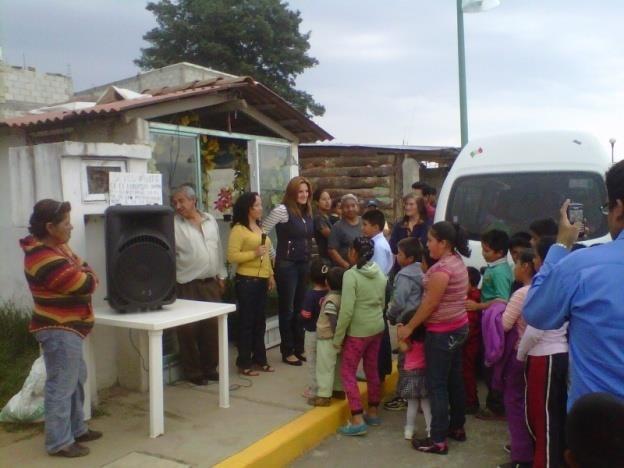 recorrió comunidades del municipio de Zacatlán para