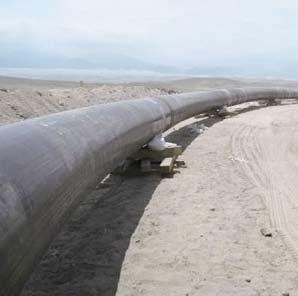 La construcción del ducto principal de la Planta de GNL de Pampa Melchorita se inició en enero de 2008 y se estima terminará en el segundo semestre de 2009.