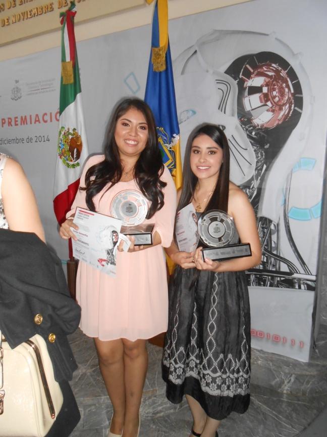 Situación del logro educativo El pasado 17 de diciembre del 2014 le fue entregado el Premio estatal de ciencia, tecnología e innovación Jalisco 2013 a las