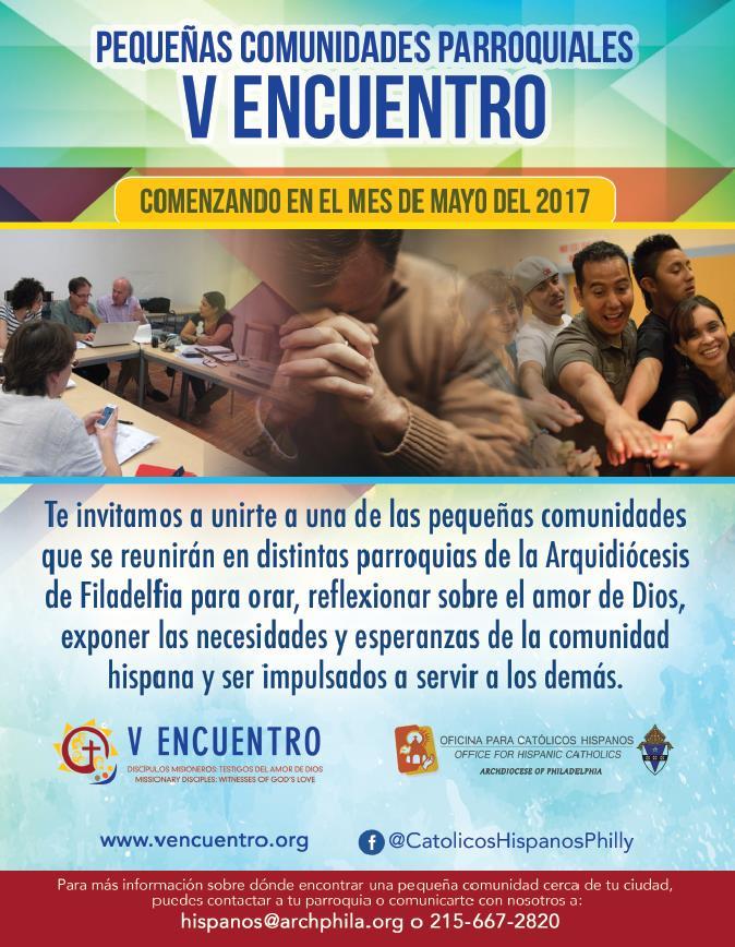 Archdiocesan events Páginas / Pages 3, & 4 FELIZ FIESTA DE LA HAPPY FEAST OF Eventos de la comunidad / Community