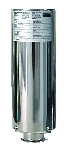CARCASA DE FILTRO PARA GAS Y VAPOR P-EG Una solución económica para filtrar aire, gases o vapor.