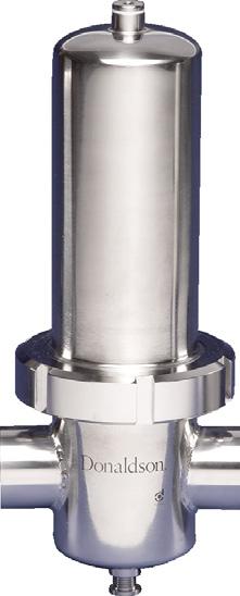 Certificación 3-A para los modelos 0006-0192 Disponible en acero inoxidable 304 o 316L 12 tamaños en capacidades de flujo de 3 a 13,000 scfm Baja presión diferencial a altos flujos.