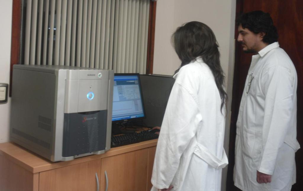 México. Equipo de PCR en tiempo real (PCR QT).