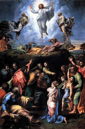 La transfiguracion obra de Rafael, realizada entre 1517 y