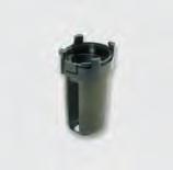 Recipiente de protección de las cubas 6798 00 07 G1/4 6798 00 08 G1/2 Para el filtro regulador, filtro separador y lubrificador Provisto de un sistema de fijación de cierre
