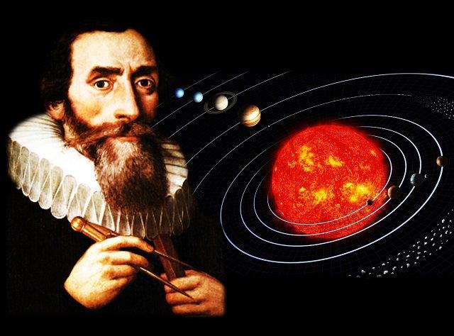 Johannes Kepler (1571-1630) Estudiando las posiciones del planeta