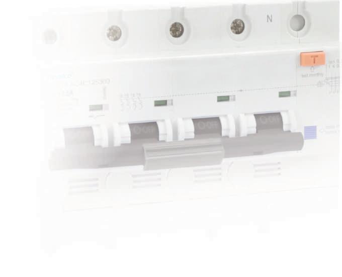 Interruptores automáticos con diferencial incorporado RV313 - Fugas en corriente alterna - Poder de corte: 10kA - Tensión de empleo:
