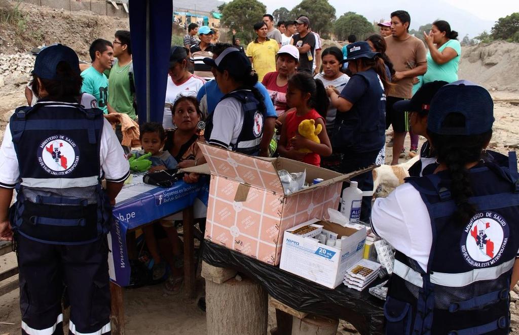 MINSA garantiza atención en hospitales de Lima Este a pobladores ante emergencias por lluvias en Chosica El Ministerio de Salud (Minsa), a través de la Dirección de Redes Integradas de Salud (DIRIS)