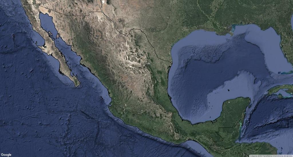Datos sobre cambio climático en México En el NW del país Se incrementó la temperatura de 1.2 a 1.5 C (1901-2012) (INDC, 2015 & IPCC, 2013).